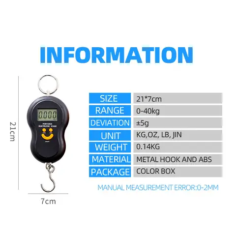 Balance électronique 50 kg _Electronic scale 50 kg