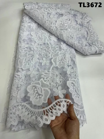 Dentelle broderie Africaine