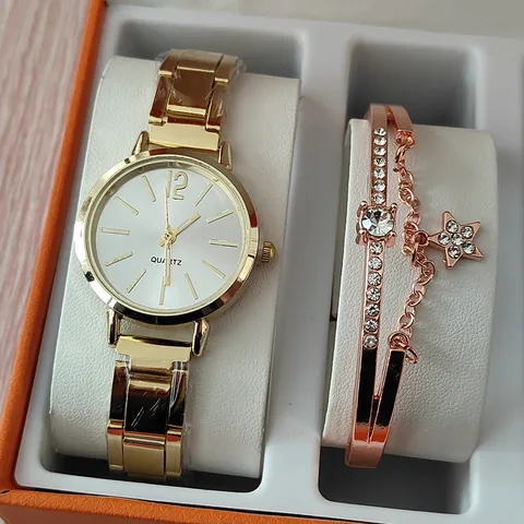 Chaude de luxe femmes rose montre de mode....