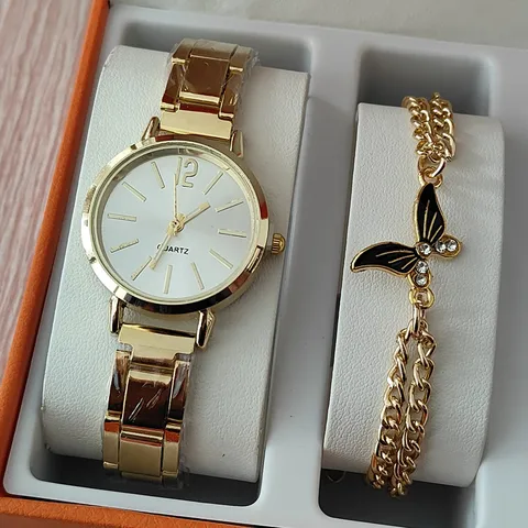 Chaude de luxe femmes rose montre de mode....