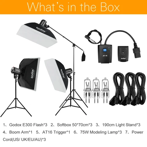 Super Kit lampe stroboscopique de studio 900 w- éclairage photographie