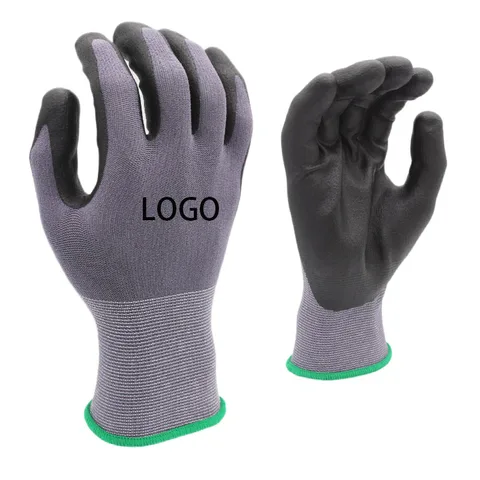 Gants de travail de sécurité en mousse nitrile