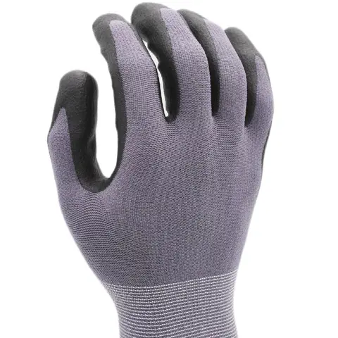 Gants de travail de sécurité en mousse nitrile