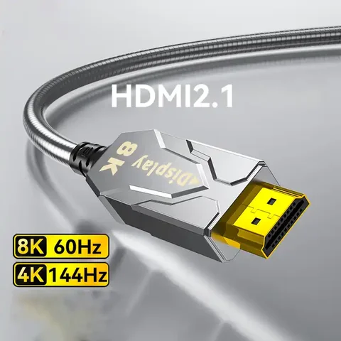 Cabe haute vitesse cabosse 8k HDMI 2.1V