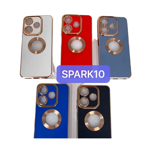 Plus récent motif CD étui en TPU pour techno spark10