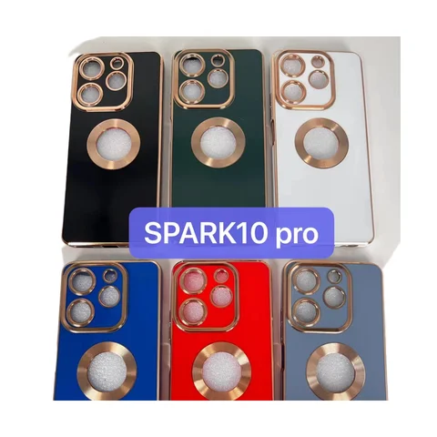 Plus récent motif CD étui en TPU pour techno spark10