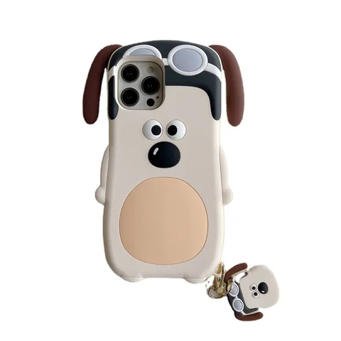 Chien de dessin animés mignon convient a iphone 13 pro max Apple12