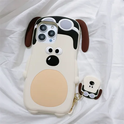 Chien de dessin animés mignon convient a iphone 13 pro max Apple12