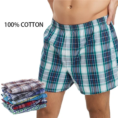 Boxer en tissu et coton  pour hommes