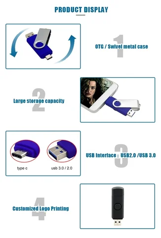 Clé USB en plastique 32 Go