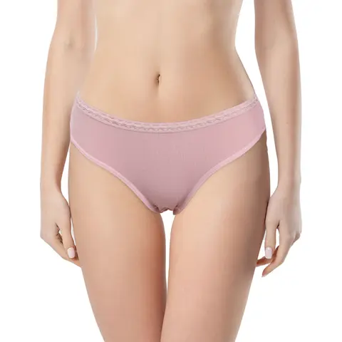 Sous-vêtements couleur unie pour femme string