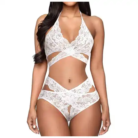 Lingerie dentelle sexy pour femme