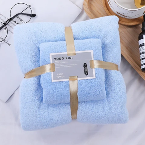 Serviette de bain de luxe ensemble.