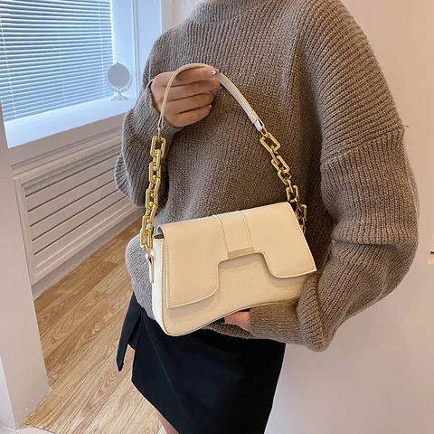 Nouvelle mode femme sac à main à la mode en cuir PU épaule sous les bras