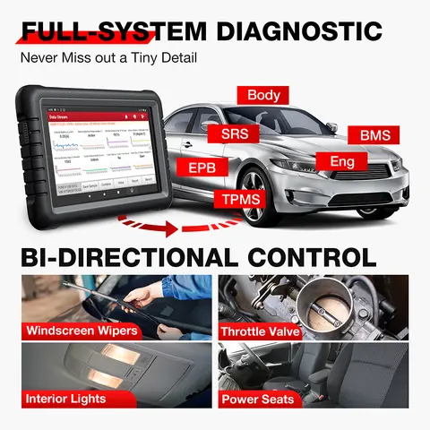 Système complet USB EOl24V, diagnostic de la sinoxa t7h