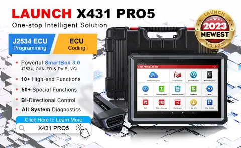 Nouveau lancement x431 pro5 5 prov OBD2 Key ktag ecu programmeur de programmation gm mdi 2 outils de scan machine scanner de voiture outil de diagnostic