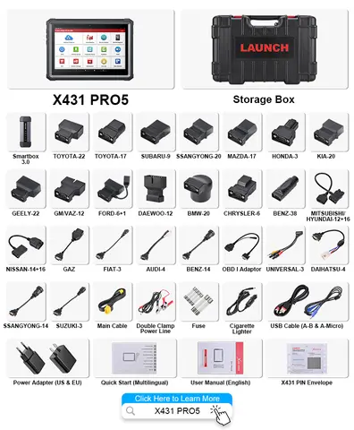 Nouveau lancement x431 pro5 5 prov OBD2 Key ktag ecu programmeur de programmation gm mdi 2 outils de scan machine scanner de voiture outil de diagnostic