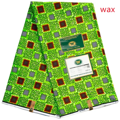 Tissu de cire nigérian Ankara garanti 100% coton doux coudre tissu artisanat africain vraie cire pour les robes de femmes