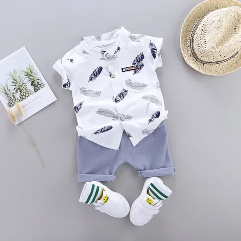 Vêtements pour enfants 2 ans garçon, vêtements d'été bébé