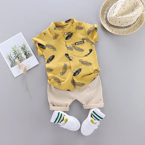 Vêtements pour enfants 2 ans garçon, vêtements d'été bébé