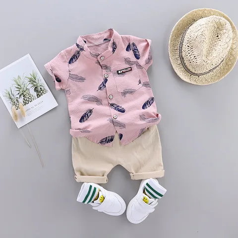 Vêtements pour enfants 2 ans garçon, vêtements d'été bébé