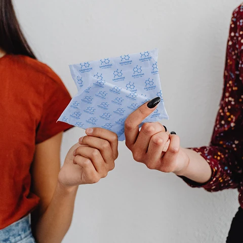 serviette hygiénique refroidissant es à base de plantes pour femmes, surface en coton super absorbante, essence de menthe naturelle, tampon sanitaire féminin.