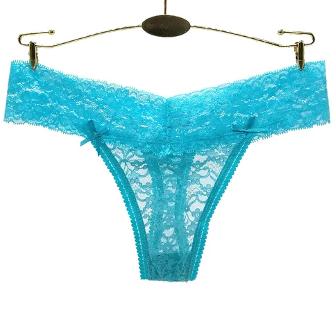 Tongs Sexys en dentelle transparente, string mat, pour filles, nouvelle collection