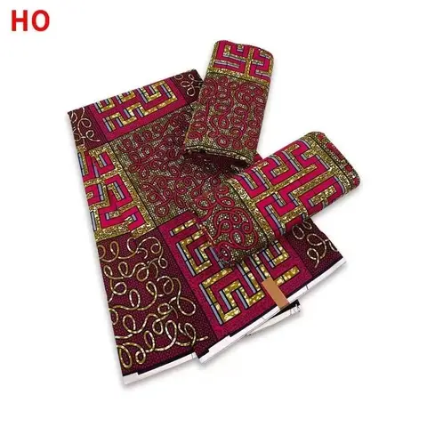 Tissu Holland Ghana Ankara 100%polyester Tissu africain imprimé à la cire pour robe changxing