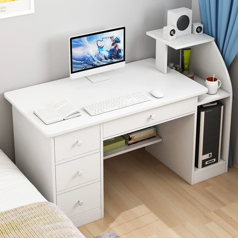 Bureau d'ordinateur simple, petite table pour chambre à coucher