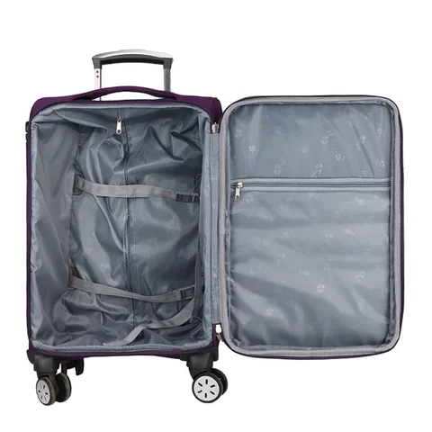 Valise chariot à roulettes universelles silencieuse,4 piéces, cabine à bagages, voyage d'affaires