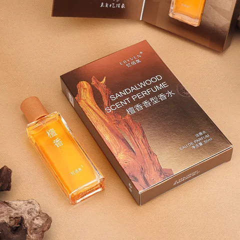 Parfum en bois de santal d'ébène d'Oud en vrac pour homme parfum léger abordable de longues durée de 24 heures.