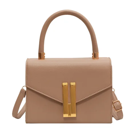 Sac à main carré en cuir pu pour femmes,