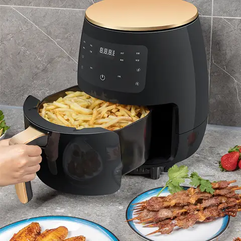 Friteuse à air électrique intelligente dans huile 4,5L accessoires électriques.