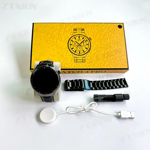 Montre intelligente watch 4 pro dispositifs ronde swatch i7 pro max.