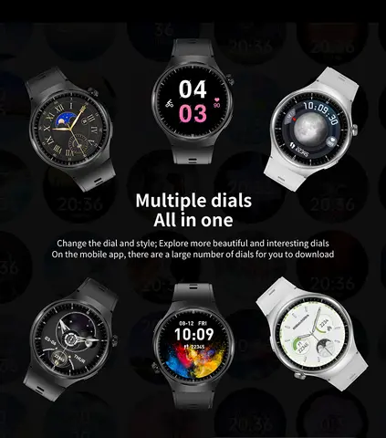 Montre intelligente SmartWatch chargeur sans fil.