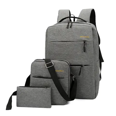 Sac à dos d'école étanche pour ordinateur portable.