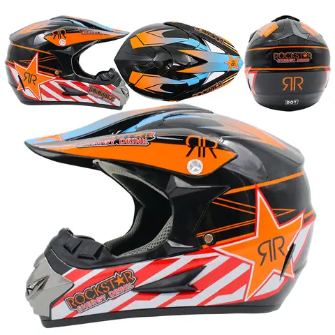 Casque de motocross de course