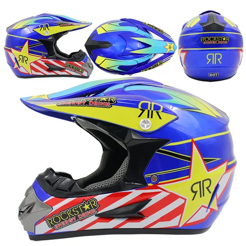 Casque de motocross de course