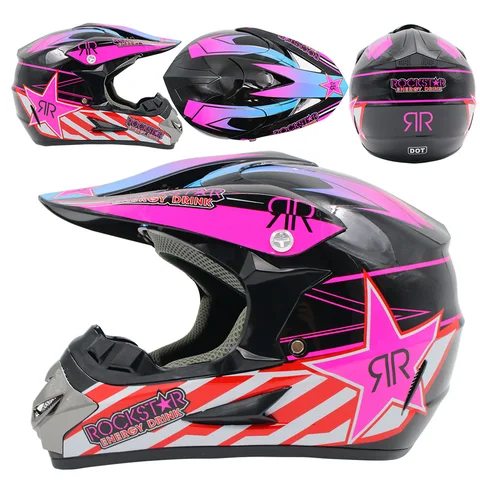 Casque de motocross de course