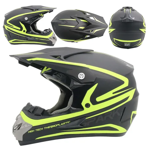 Casque de motocross de course