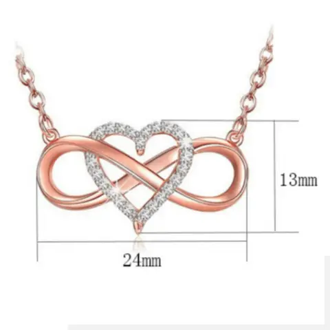 Alliage de laiton petit pendentif coeur. Collier femme bijoux.