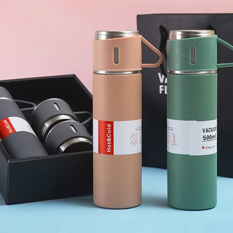 Thermos double parois 500ML l'ensemble de tasse