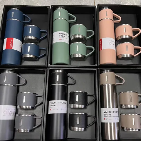 Thermos double parois 500ML l'ensemble de tasse