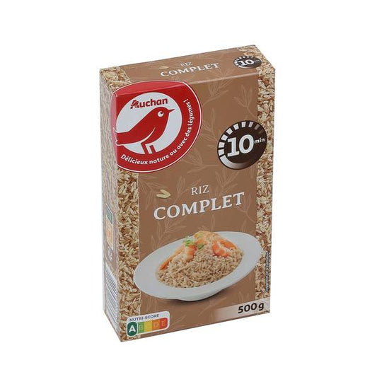 Riz complet 500g-Côte d'Ivoire