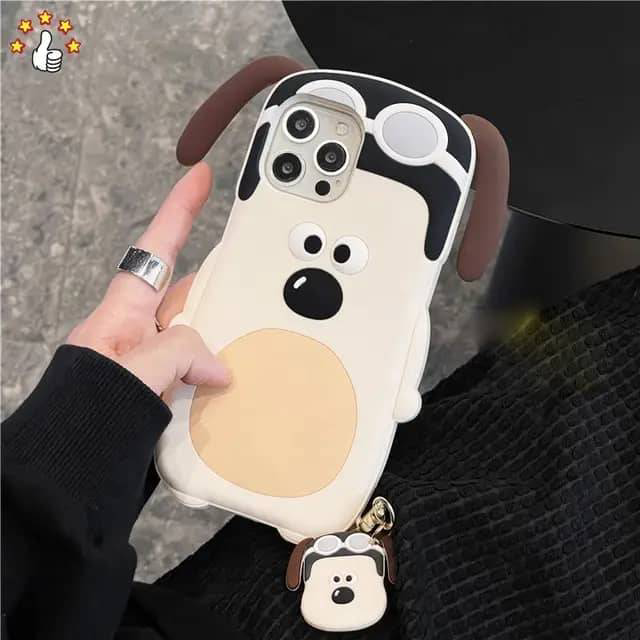 Chien de dessin animés mignon convient a iphone 13 pro max Apple12