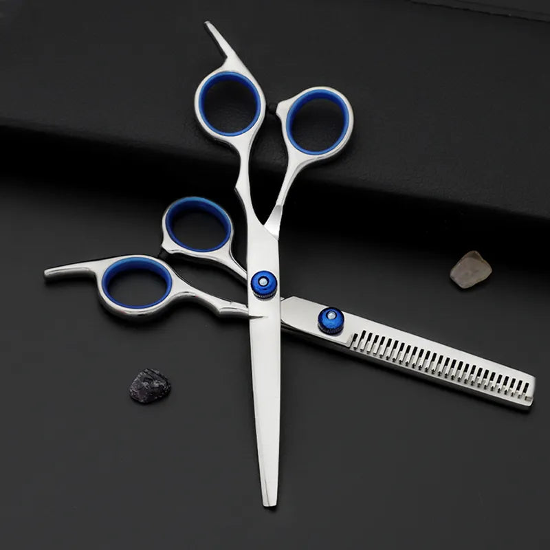 Hairdressing Scissors 6 Inch Hair Scissors Professional Hairdressing Scissors Cutting Thinning Scissors Barber Shear Accessories