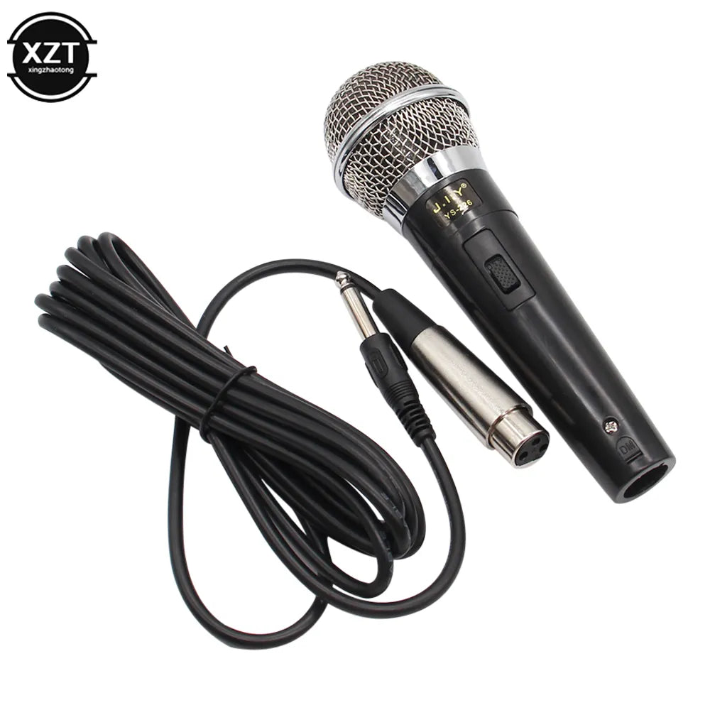 Karaoke Microphone Handheld Professional Wired Dynamic Microphone Clear Voice Mic for Karaoke Part Vocal Music Performance hot g