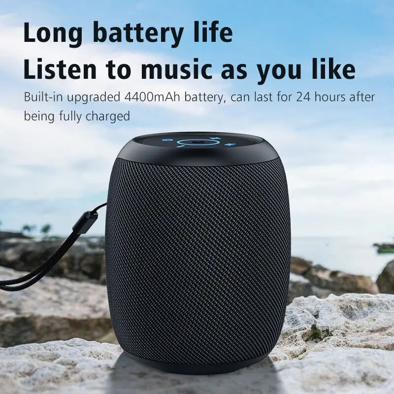 ZEALOT S53 Portable Bluetooth Speaker Outdoor TWS Connection High Quality Sound IPX6 Waterproof 10 hours use time Speaker