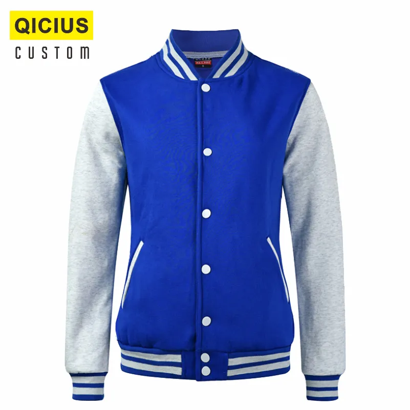 Men's Baseball Uniform Jacket Custom Printed Embroidered Jacket Letter Street Clothing Campus Group Class Uniform Jaquetas