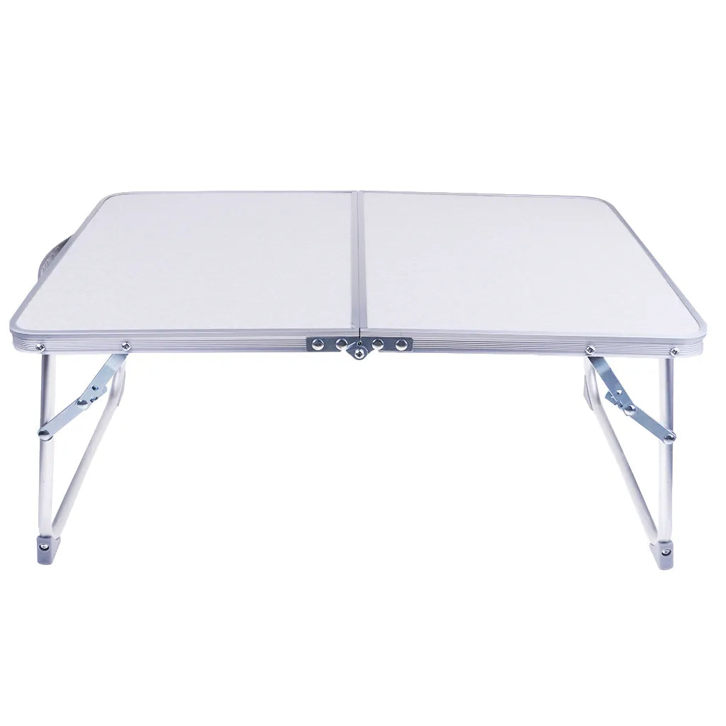 Aluminum Camping Folding Table Breakfast Serving Bed Tray Portable Picnic Table for Camping Hiking Outdoor Tools